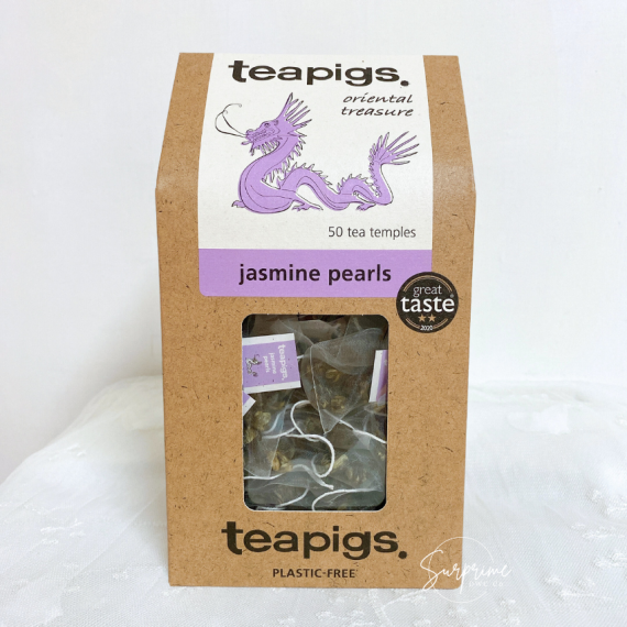 【Teapigs】Jasmine Pearl 珍珠茉莉花茶 - 50個茶包裝