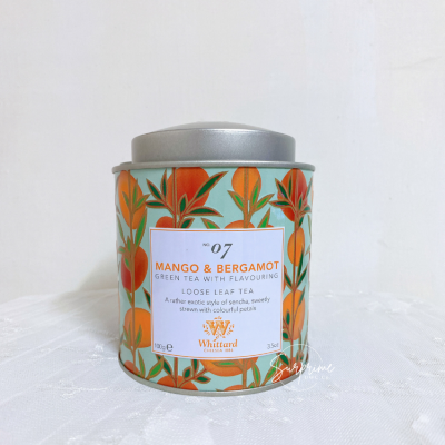 【Whittard Tea Discoveries】Mango and Bergamot 芒果佛手柑罐裝茶葉 - 100g 