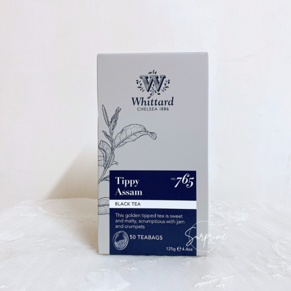 【Whittard of Chelsea】Tippy Assam 阿薩姆紅茶圓形茶包 - 50個裝