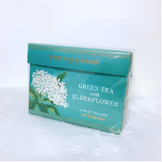 【Fortnum & Mason】Green Tea with Elderflower 15 Silky Teabags